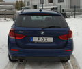 Fox passend für BMW X1 - X84 Diesel Endschalldämpfer - 115x85 Typ 32