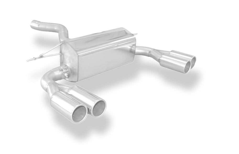 Fox passend für BMW F32/F33/F36 - 435i - M-Paket Endschalldämpfer quer Ausgang rechts/links - 2x80 Typ 12 rechts/links
