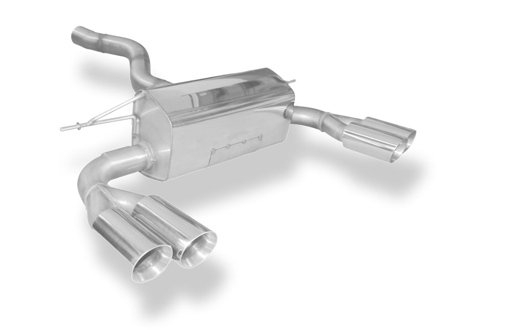 Fox passend fürBMW F32/F33/F36 - 435i - M-Paket Endschalldämpfer quer Ausgang rechts/links - 2x80 Typ 25 rechts/links