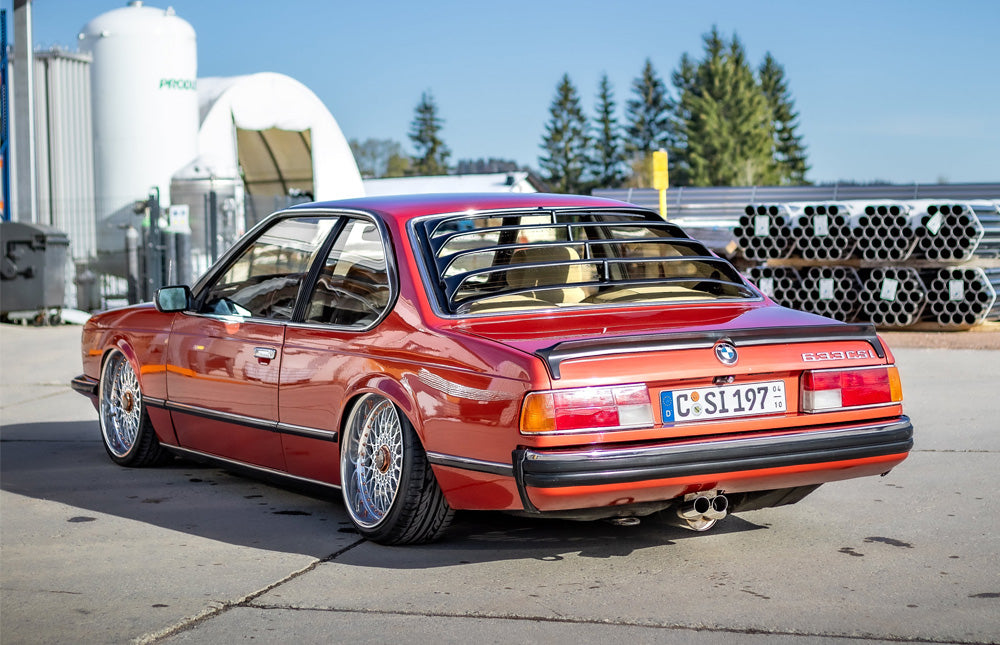 Fox passend fürBMW 6er E24 - 633 CSI End- und Vorschalldämpfer - 2x63 Typ 14