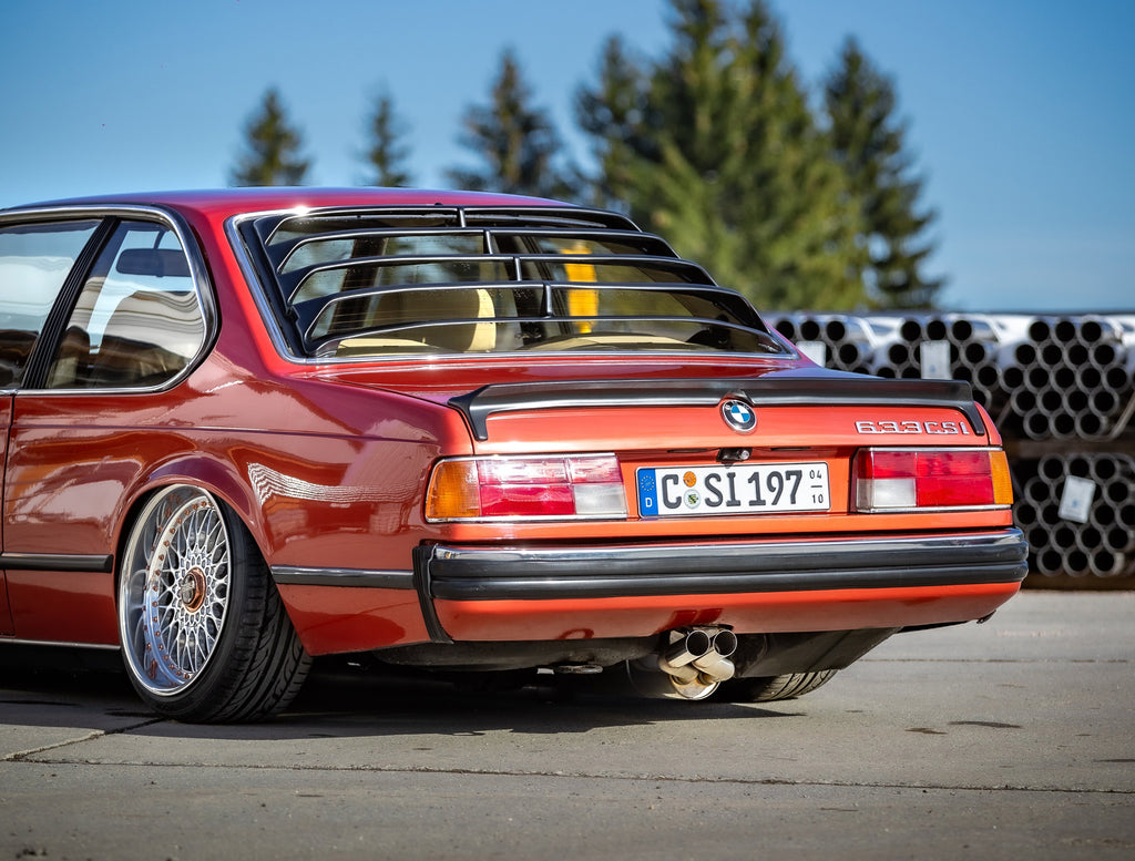 Fox passend für BMW 6er E24 - 633 CSI End- und Vorschalldämpfer - 2x63 Typ 14