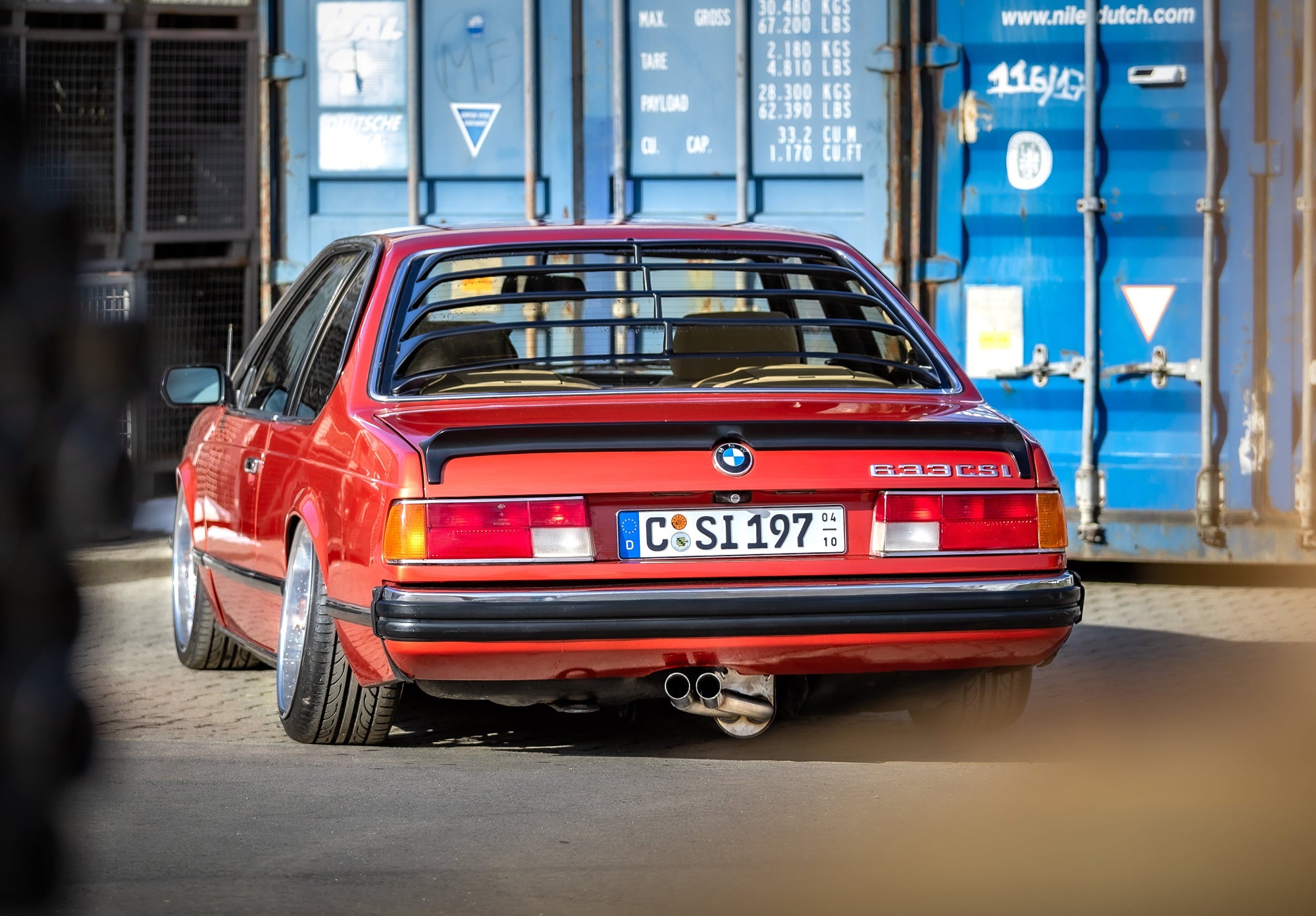 Fox passend fürBMW 6er E24 - 633 CSI End- und Vorschalldämpfer - 2x63 Typ 14