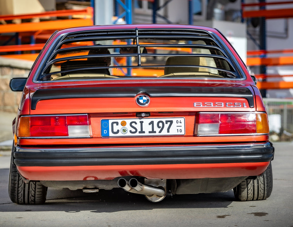 Fox passend fürBMW 6er E24 - 633 CSI End- und Vorschalldämpfer - 2x63 Typ 14