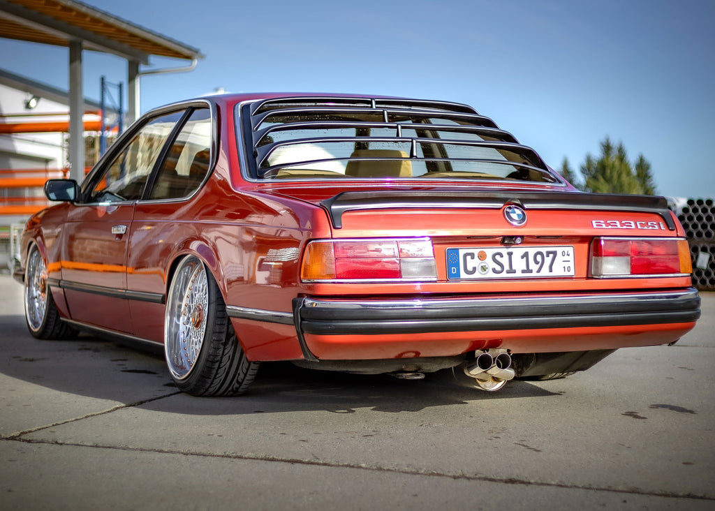 Fox passend fürBMW 6er E24 - 633 CSI End- und Vorschalldämpfer - 2x63 Typ 14