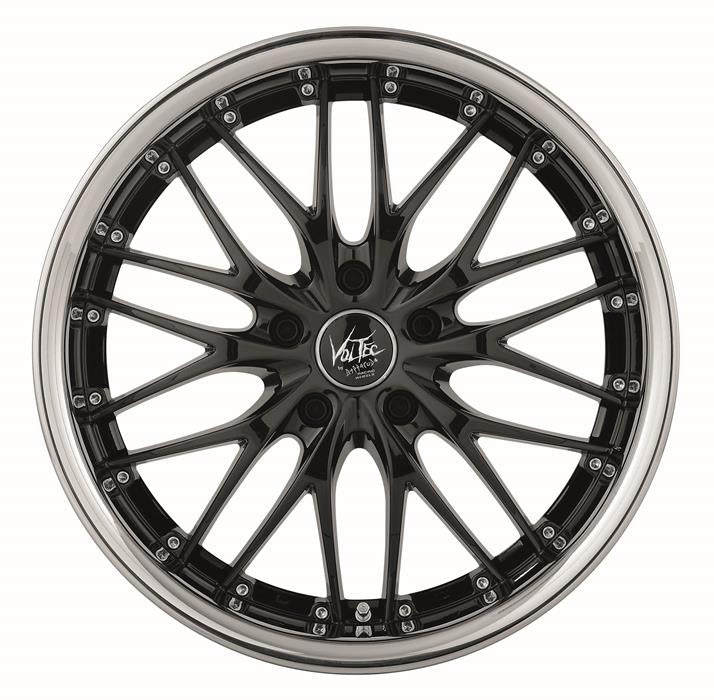 BARRACUDA VOLTEC T6 Higloss black inox lip 9x18 ET35 120