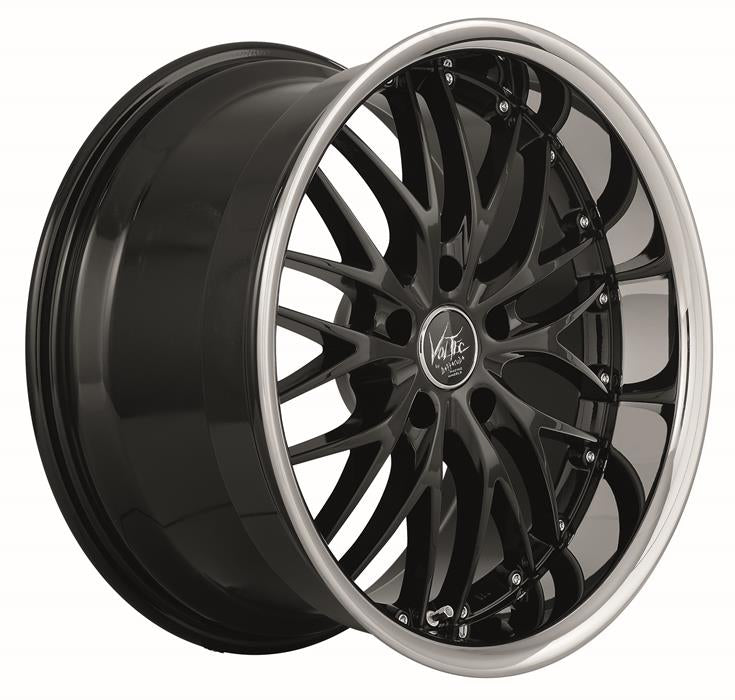 BARRACUDA VOLTEC T6 Higloss black inox lip 8x18 ET38 120