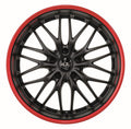 BARRACUDA VOLTEC T6 Mattblack Puresports / Color Trim rot 8x19 ET28 120