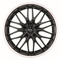 BARRACUDA VOLTEC T6 Mattblack Puresports / Color Trim weiss 8x17 ET35 100