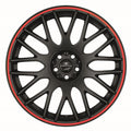 BARRACUDA KARIZZMA Mattblack Puresports / Color Trim rot 9x20 ET27 112