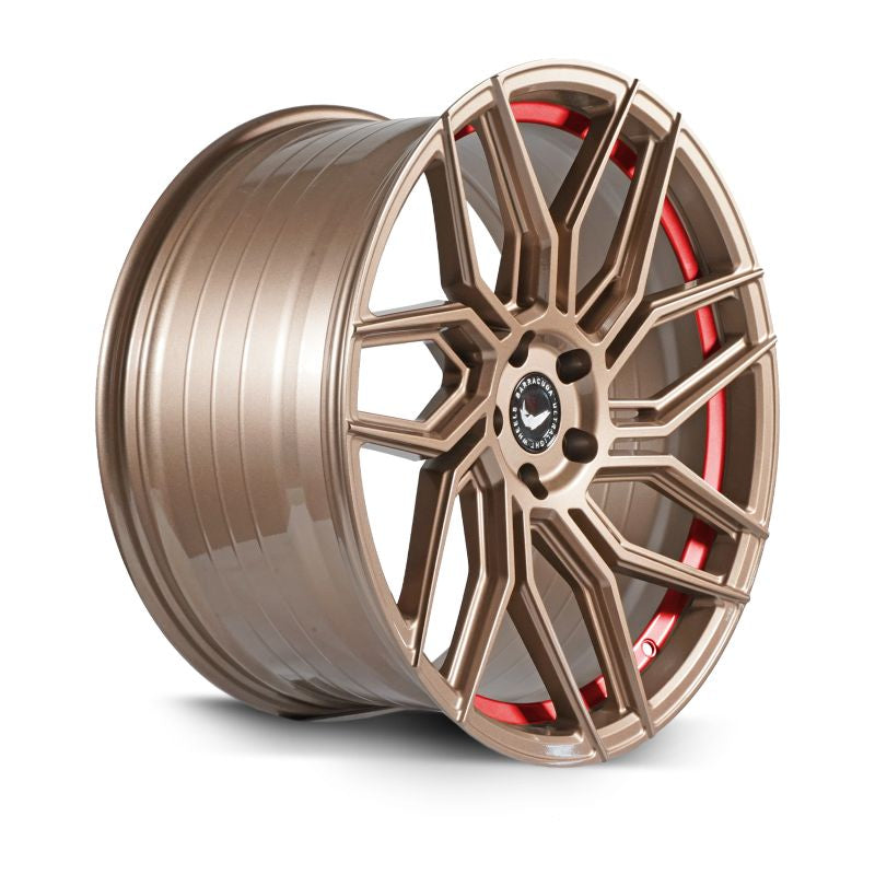 BARRACUDA DRAGOON Higloss-Bronze undercut Trimline red 10x20 ET40 114
