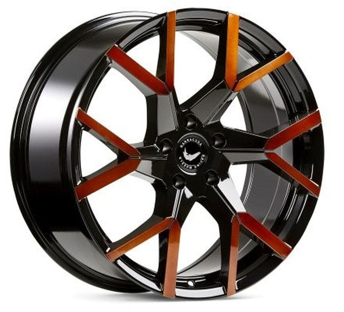 BARRACUDA TZUNAMEE EVO Black gloss flashcopper 8.5x19 ET35 114