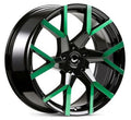 BARRACUDA TZUNAMEE EVO Black gloss flashgreen 9x20 ET30 112