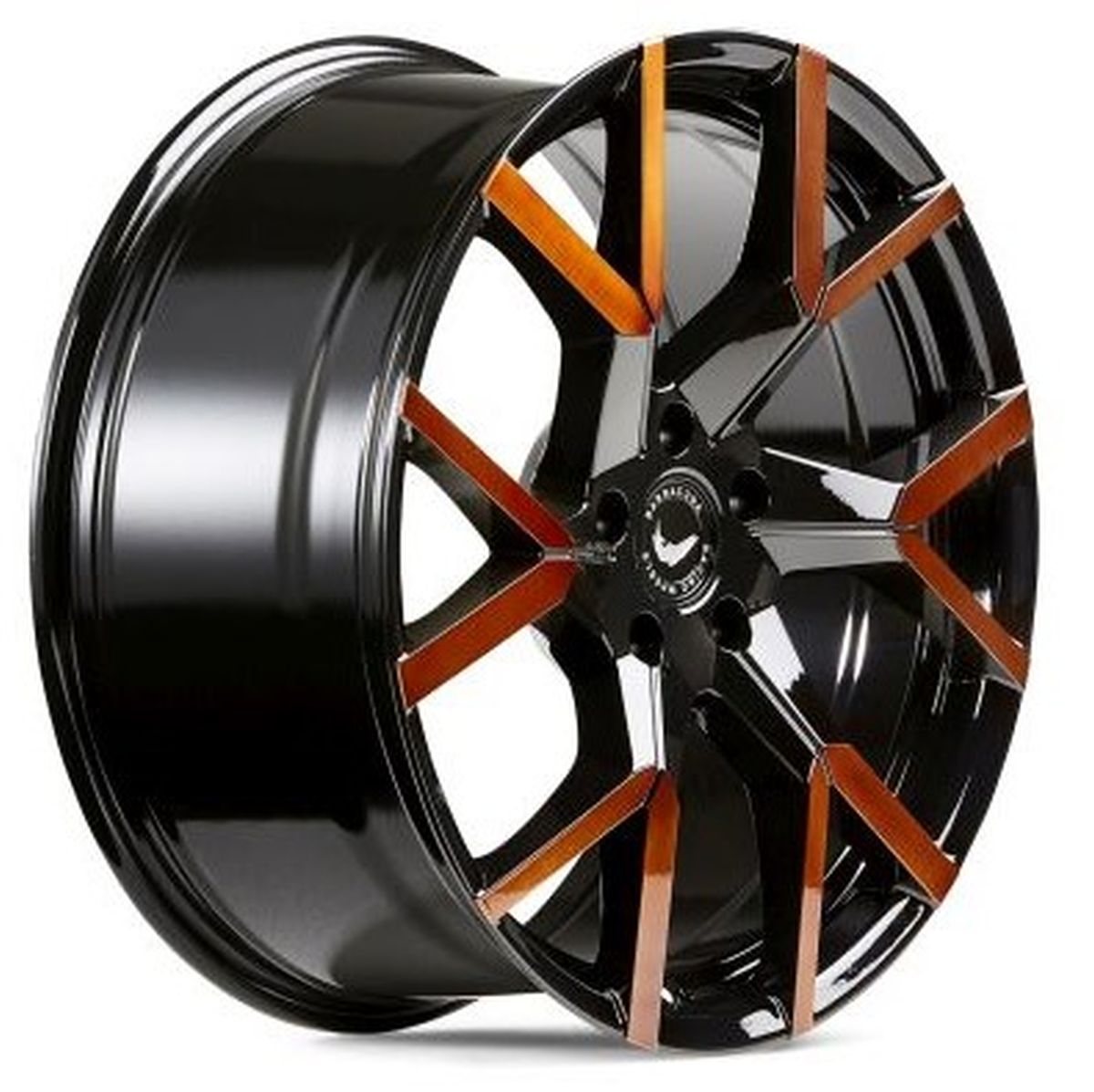 BARRACUDA TZUNAMEE EVO Black gloss flashcopper 8x18 ET43 100