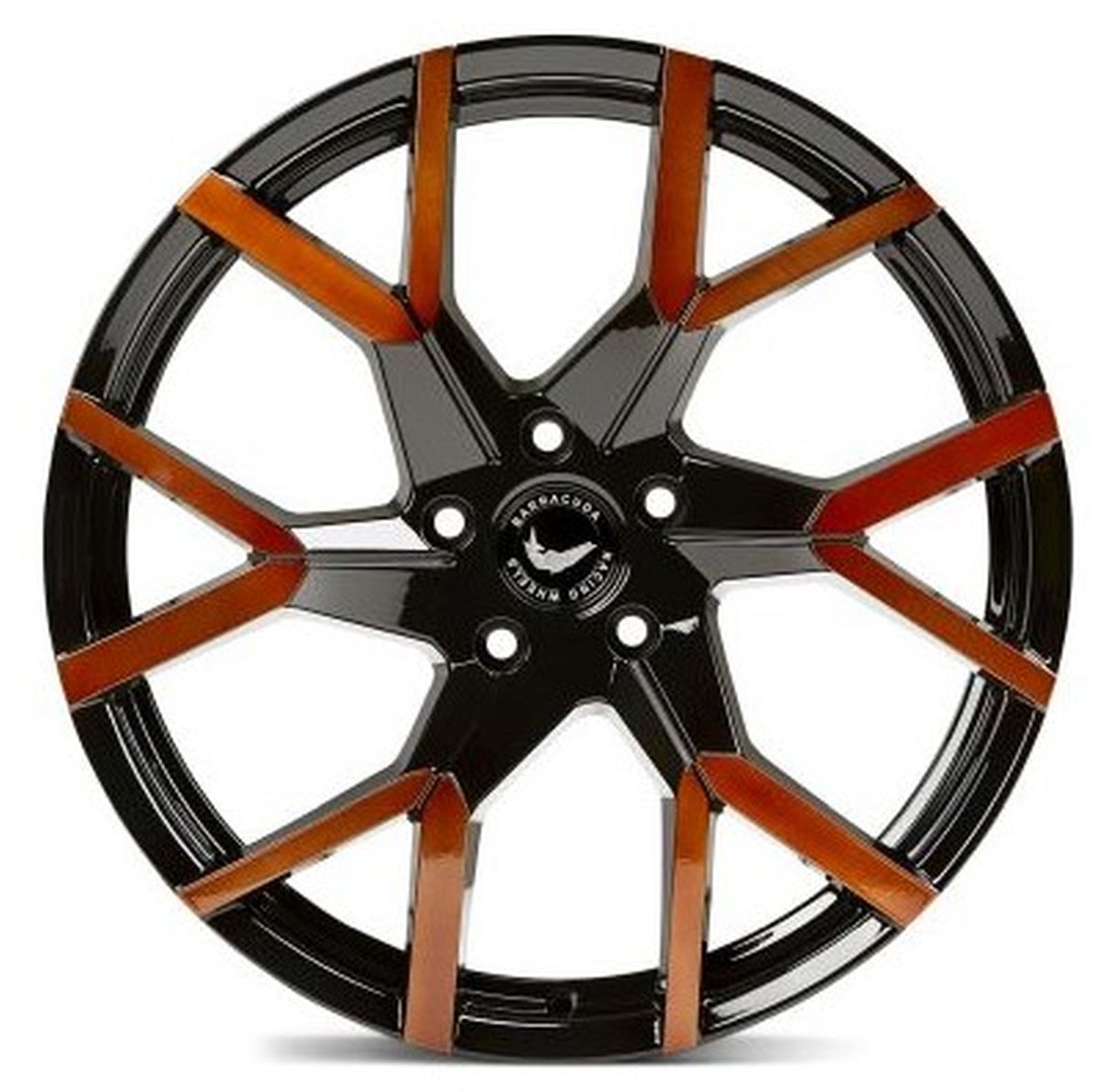 BARRACUDA TZUNAMEE EVO Black gloss flashcopper 8x18 ET43 112