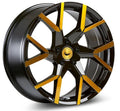 BARRACUDA TZUNAMEE EVO Black gloss Flashgold 9x20 ET40 108