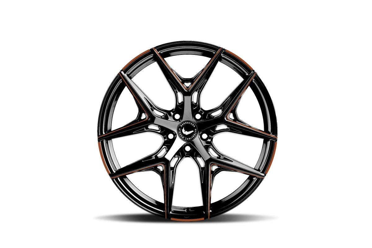 BARRACUDA RAZZER Flash COPPER  Puresports gefräst 8.5x20 ET40 108