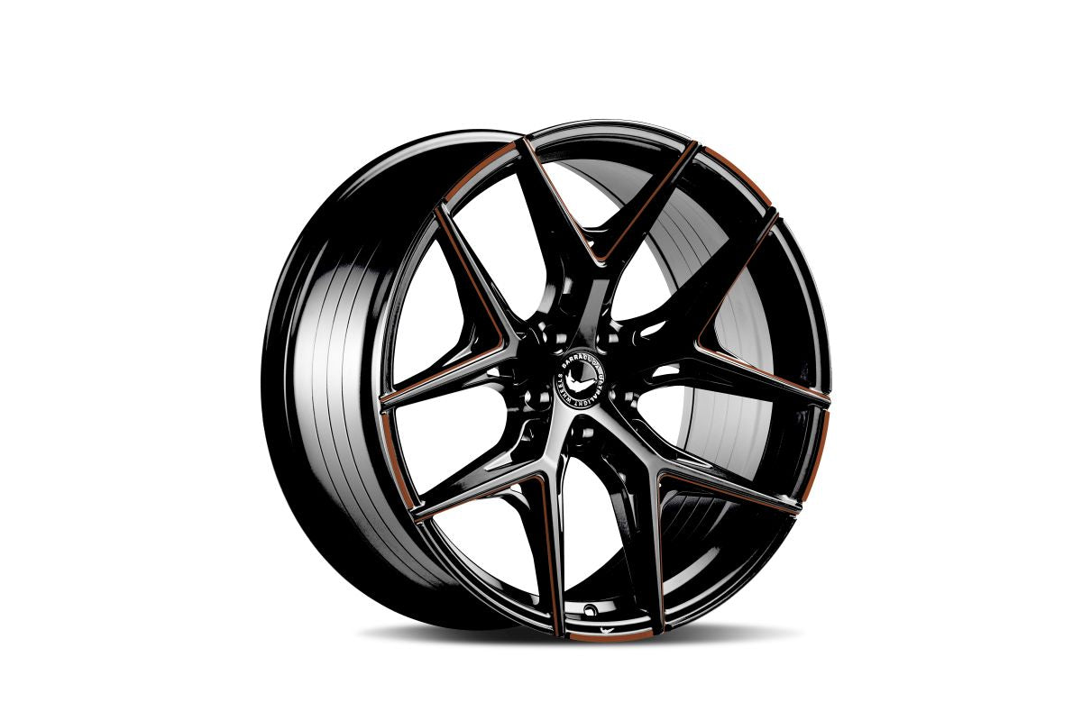 BARRACUDA RAZZER Flash COPPER  Puresports gefräst 10.5x22 ET19 112
