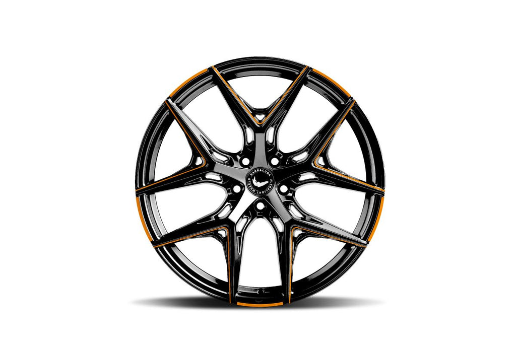 BARRACUDA RAZZER Flash ORANGE  Puresports gefräst 10x20 ET40 114