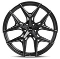 BARRACUDA RAZZER Mattblack Puresports gefräst 8.5x20 ET40 108