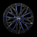 BARRACUDA PROJECT 3.0 Black gloss Flashblue 8.5x18 ET40 108