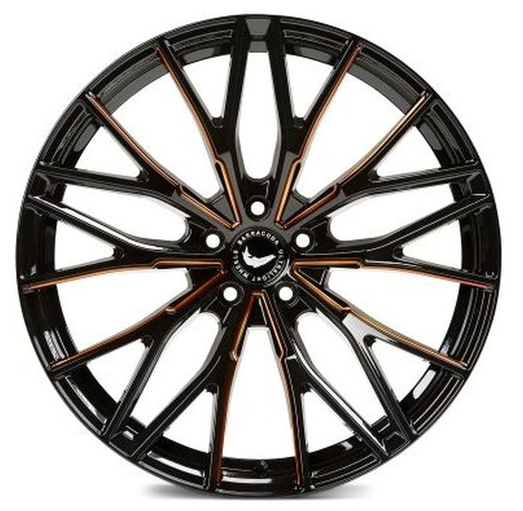 BARRACUDA PROJECT 3.0 Black gloss flashcopper 8.5x20 ET40 108
