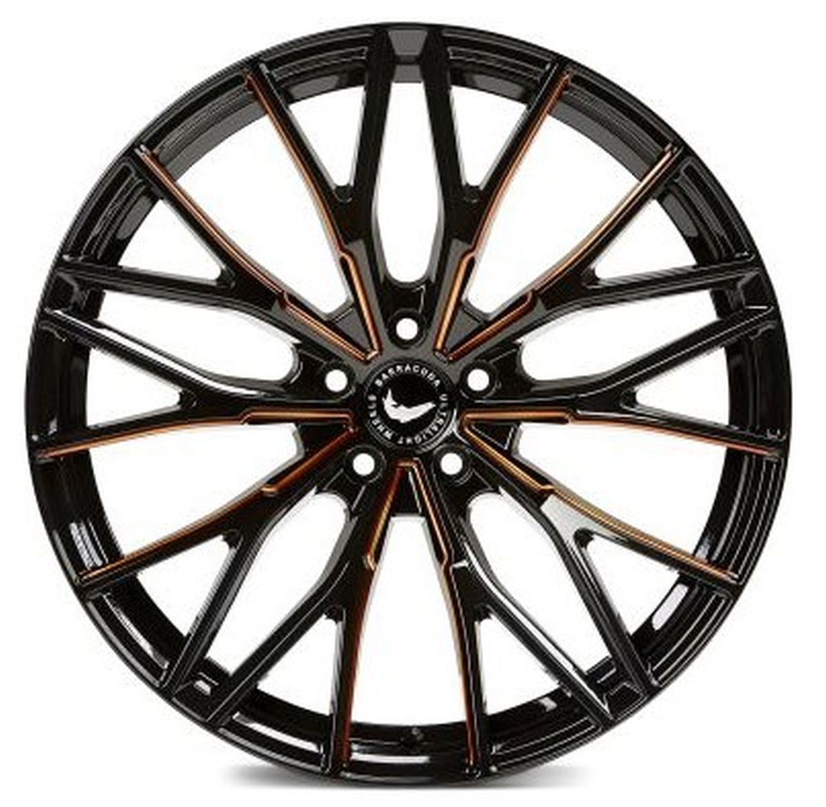 BARRACUDA PROJECT 3.0 Black gloss flashcopper 10x20 ET28 112
