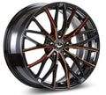 BARRACUDA PROJECT 3.0 Black gloss Flashorange 8.5x18 ET42 120
