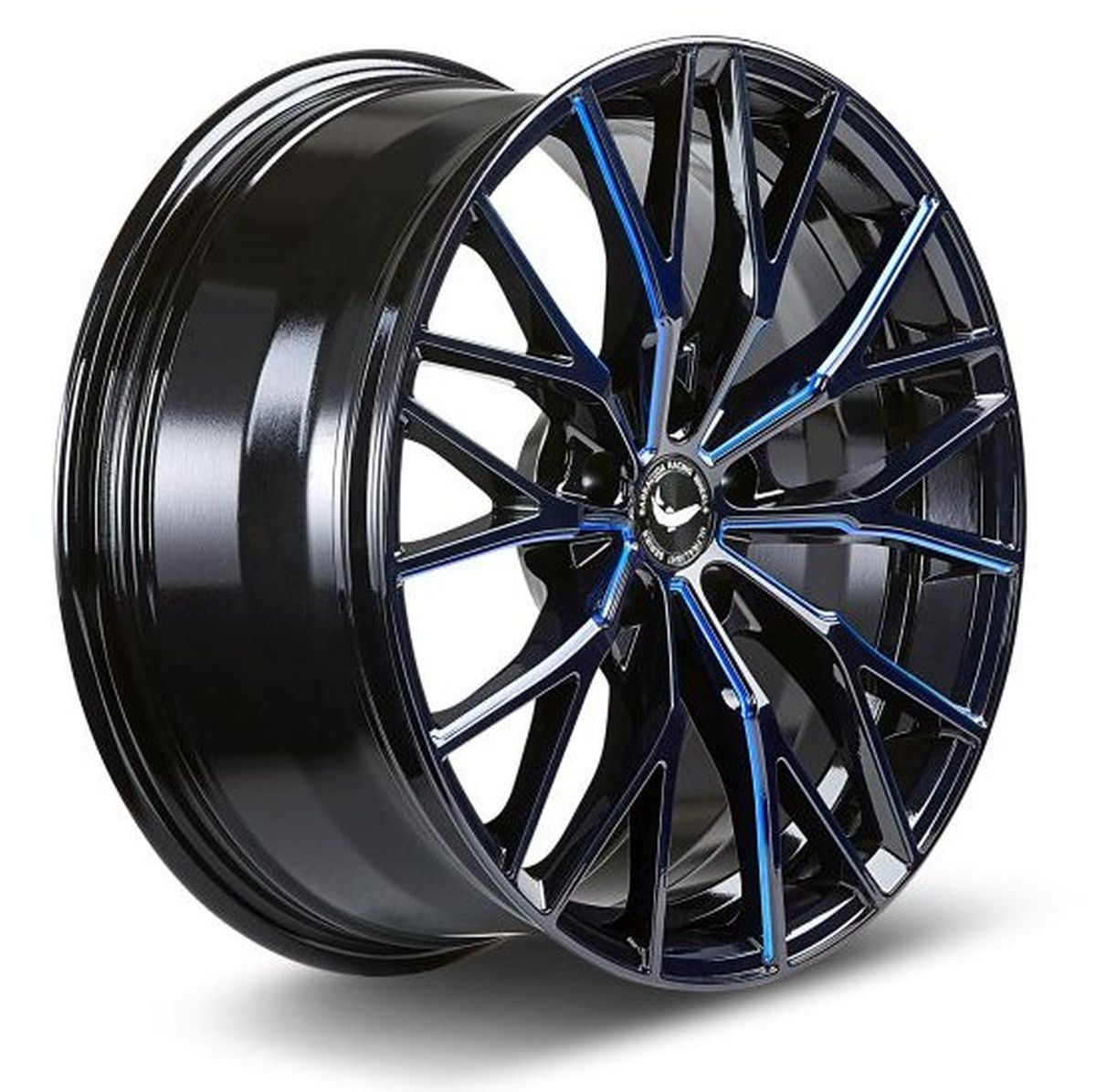BARRACUDA PROJECT 3.0 Black gloss Flashblue 10x20 ET18 112