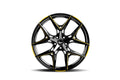 BARRACUDA RAZZER Flash YELLOWGOLD  Puresports gefräst 9.5x21 ET25 112