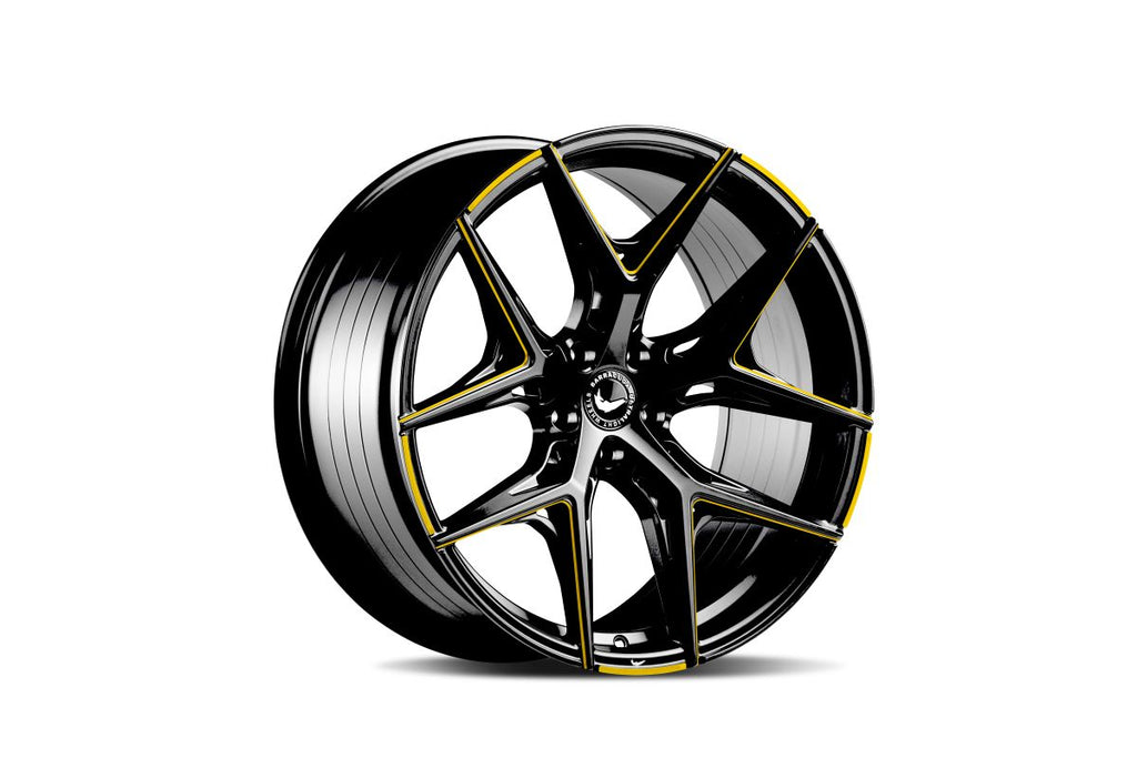 BARRACUDA RAZZER Flash YELLOWGOLD  Puresports gefräst 8.5x20 ET43 112