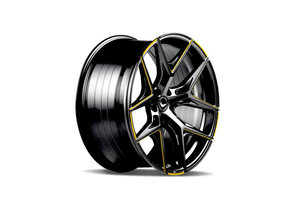 BARRACUDA RAZZER Flash YELLOWGOLD  Puresports gefräst 8.5x19 ET35 108