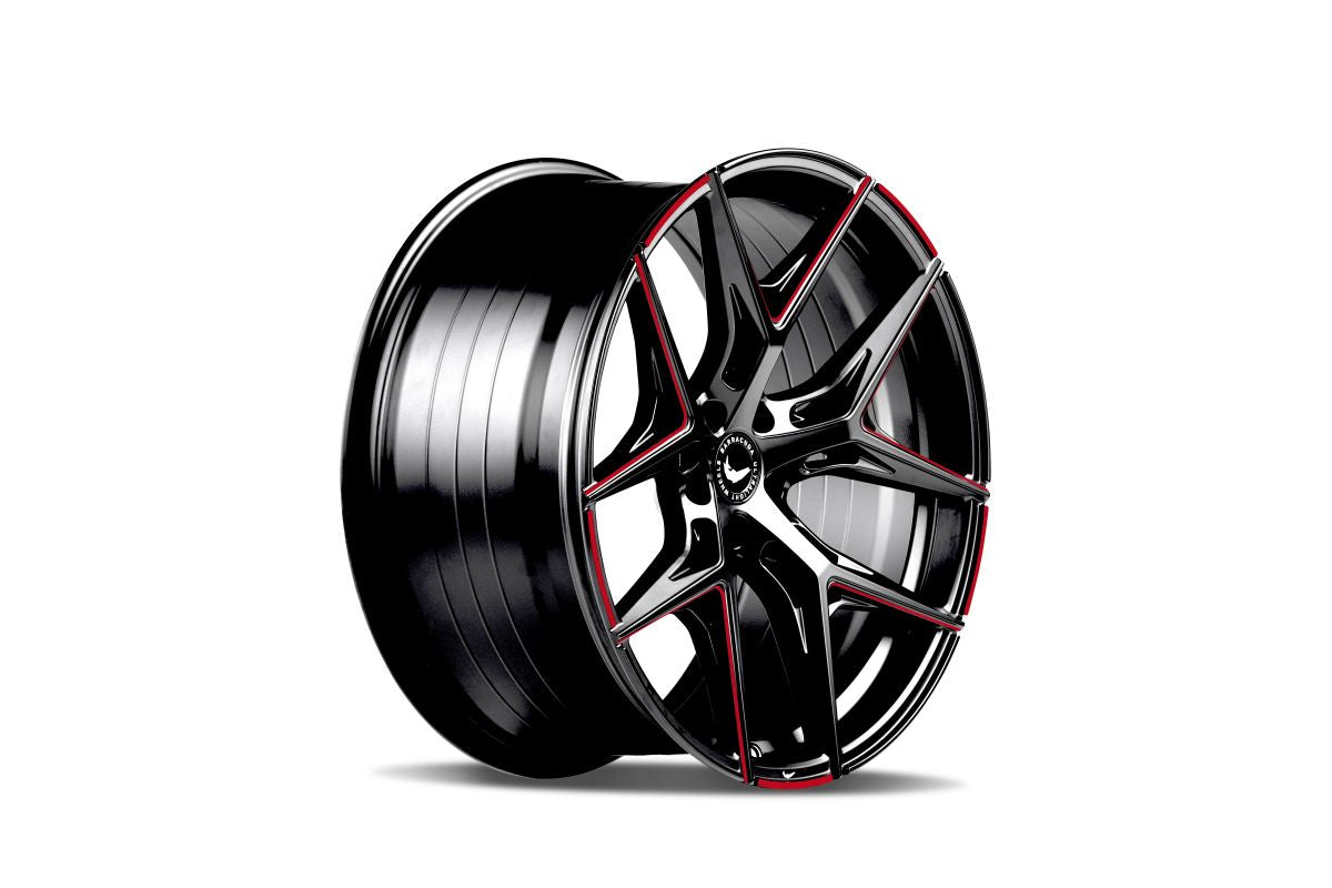 BARRACUDA RAZZER Flash RED  Puresports gefräst 9.5x22 ET25 112
