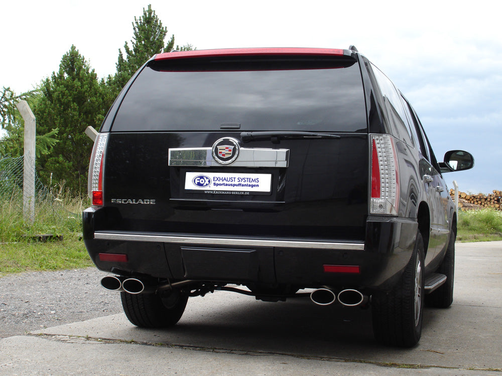 Fox passend für Cadillac Escalade Halbanlage ab Kat Ausgang rechts/links - 2x115x85 Typ 32 rechts/links