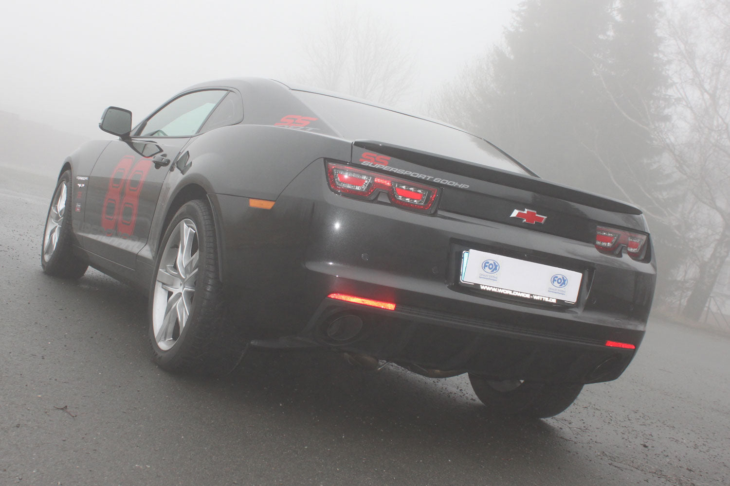 Fox passend für Chevrolet Camaro Endschalldämpfer rechts/links - 1x100 Typ 14 rechts/links