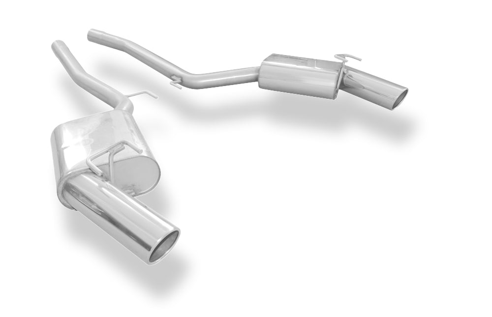 Fox passend für Chevrolet Camaro Endschalldämpfer rechts/links - 1x100 Typ 16 rechts/links