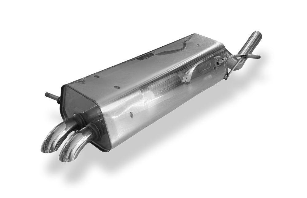 Fox passend für Citroen C5 V6 - Limousine/ Break Endschalldämpfer - 2x50mm Typ 26 Dieseloptik nicht sichtbar