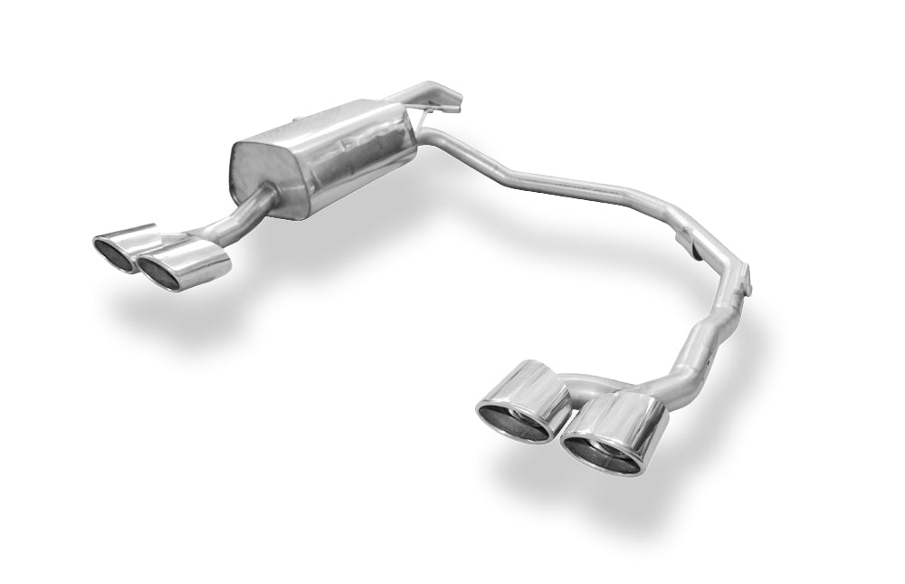 Fox passend fürCitroen C4 - B7 Endschalldämpfer Ausgang rechts/links - 2x106x71 Typ 32 rechts/links