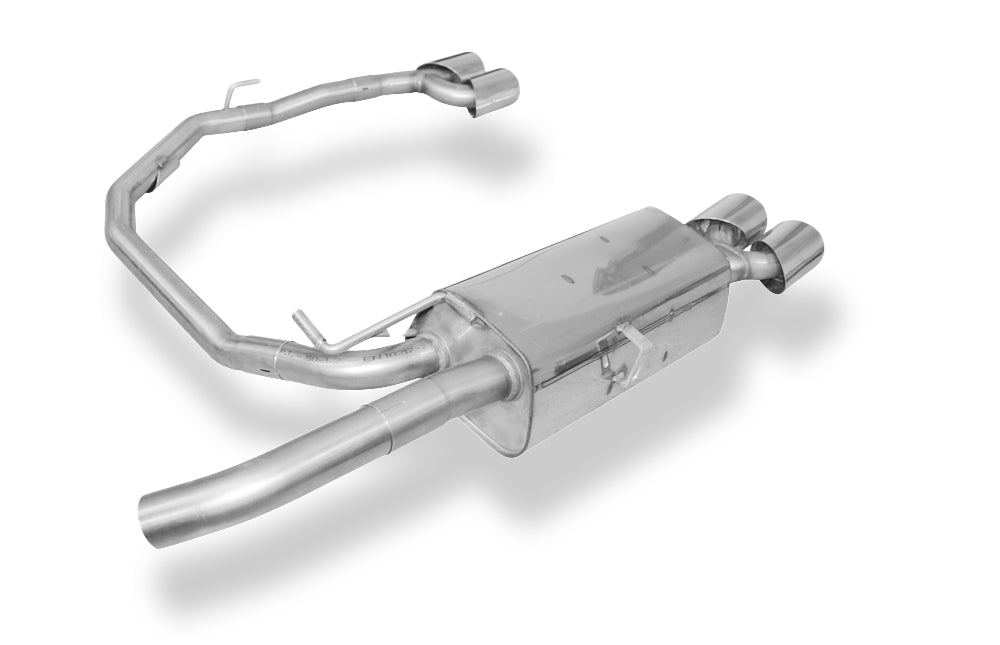 Fox passend fürCitroen C4 - B7 Endschalldämpfer Ausgang rechts/links - 2x106x71 Typ 32 rechts/links