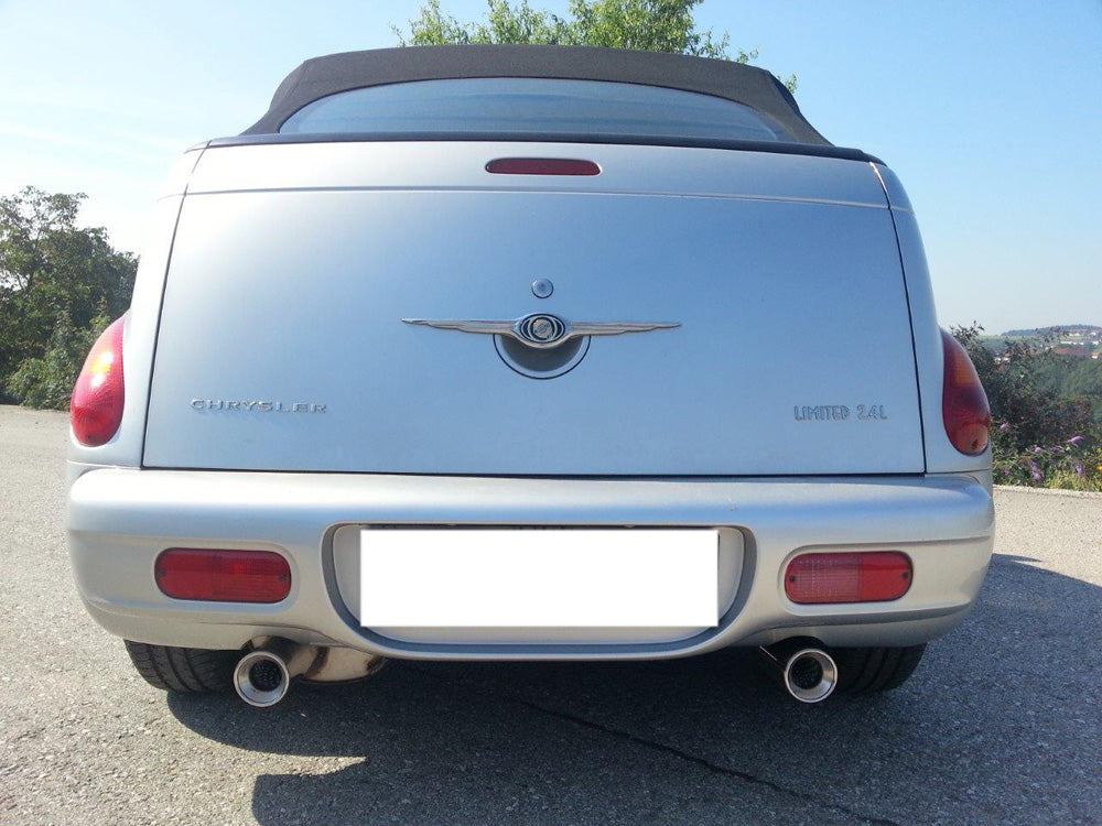 Fox passend fürChrysler PT Cruiser Limousine & Cabrio Endschalldämpfer Ausgang rechts/links - 1x90 Typ 13 rechts/links