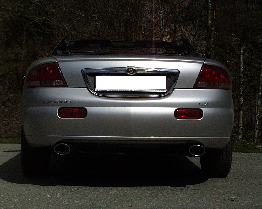 Fox passend fürChrysler Sebring Coupe&Cabrio Typ JR Endschalldämpfer rechts/links - 115x85 Typ 33 rechts/links