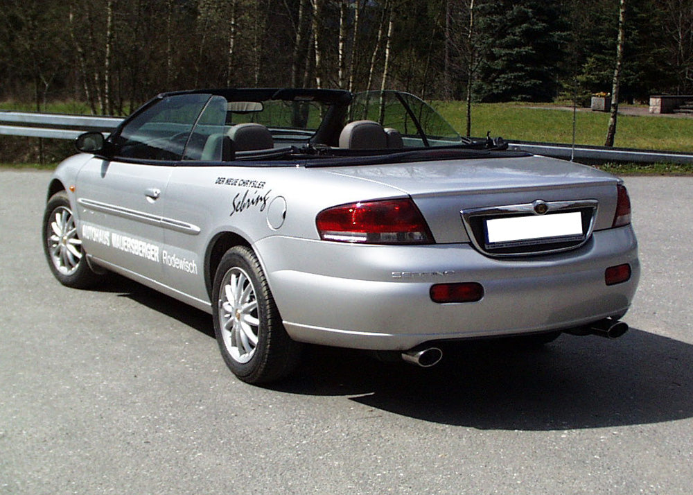 Fox passend fürChrysler Sebring Coupe&Cabrio Typ JR Endschalldämpfer rechts/links - 115x85 Typ 33 rechts/links