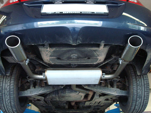 Fox passend fürChrysler Sebring Coupe & Cabrio Typ JS Endschalldämpfer rechts/links - 115x85 Typ 33 rechts/links