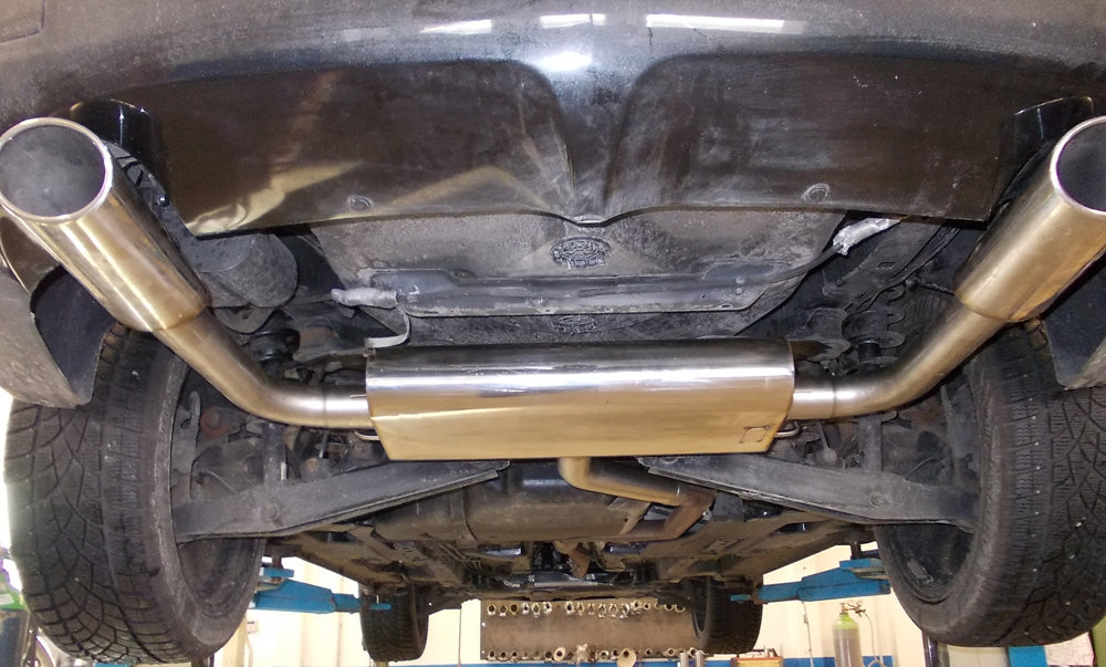 Fox passend für Chrysler Sebring Limousine Typ JS Endschalldämpfer rechts/links - 115x85 Typ 33 rechts/links