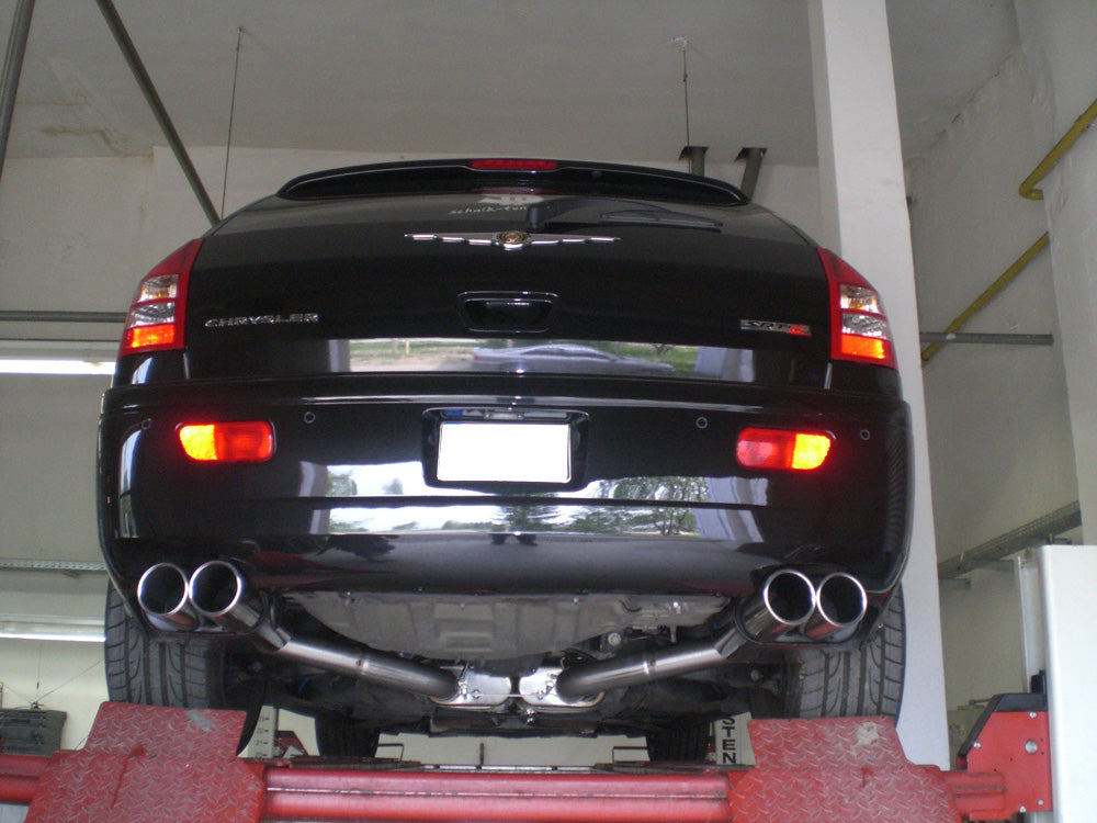 Fox passend für Chrysler 300C SRT8 Endschalldämpfer rechts/links - 2x100 Typ 17 rechts/links