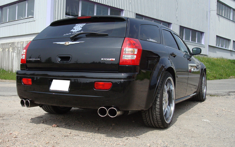 Fox passend fürChrysler 300C SRT8 Endschalldämpfer rechts/links - 2x100 Typ 17 rechts/links