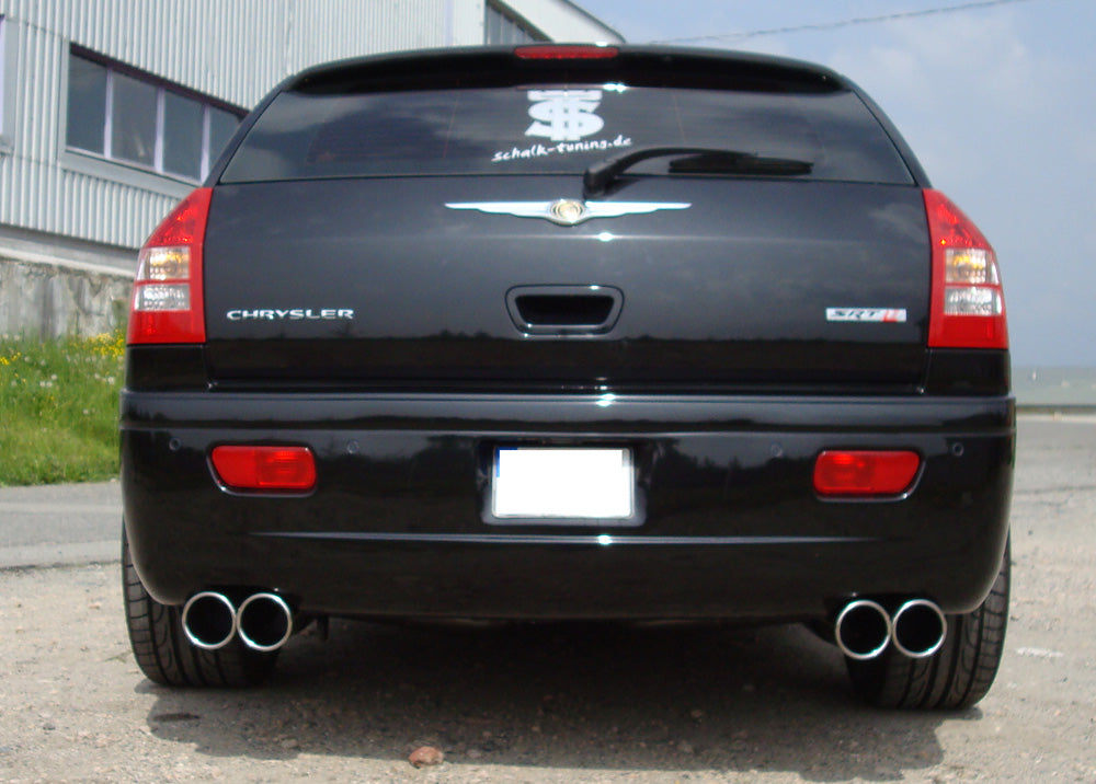 Fox passend fürChrysler 300C SRT8 Endschalldämpfer rechts/links - 2x100 Typ 17 rechts/links