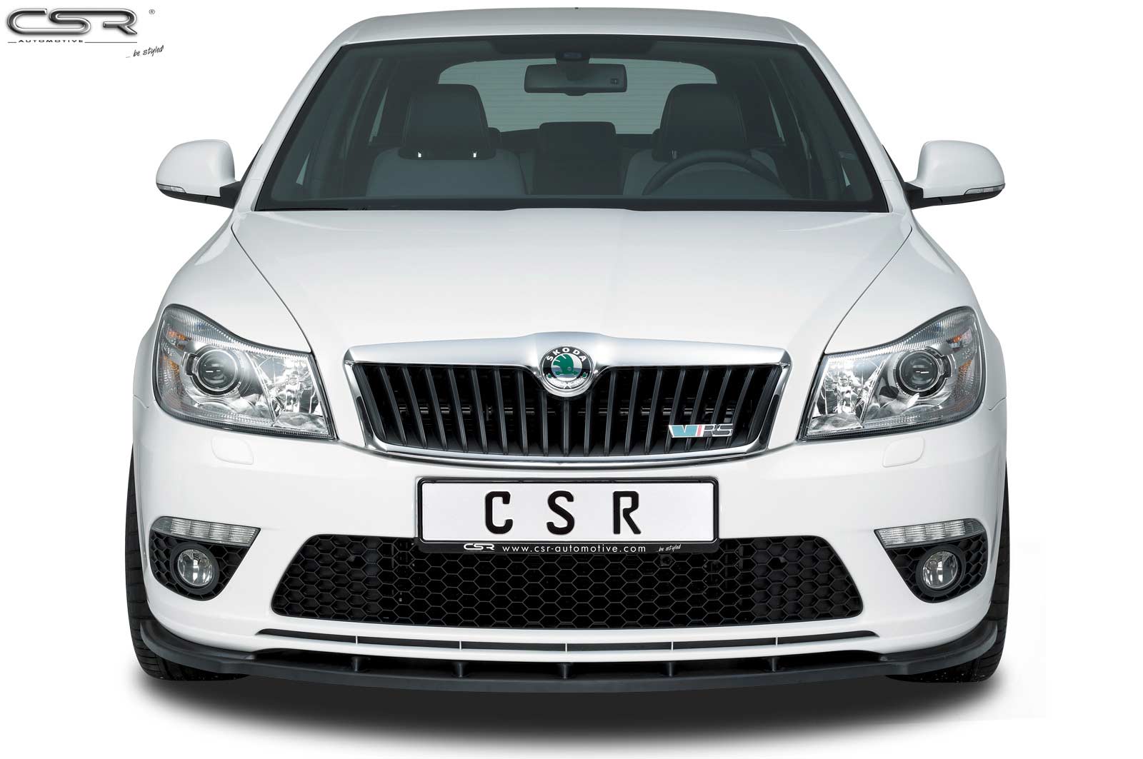 CSR Frontspoiler | Cup-Spoilerlippe mit ABE für Skoda Octavia II (1Z) RS CSL001