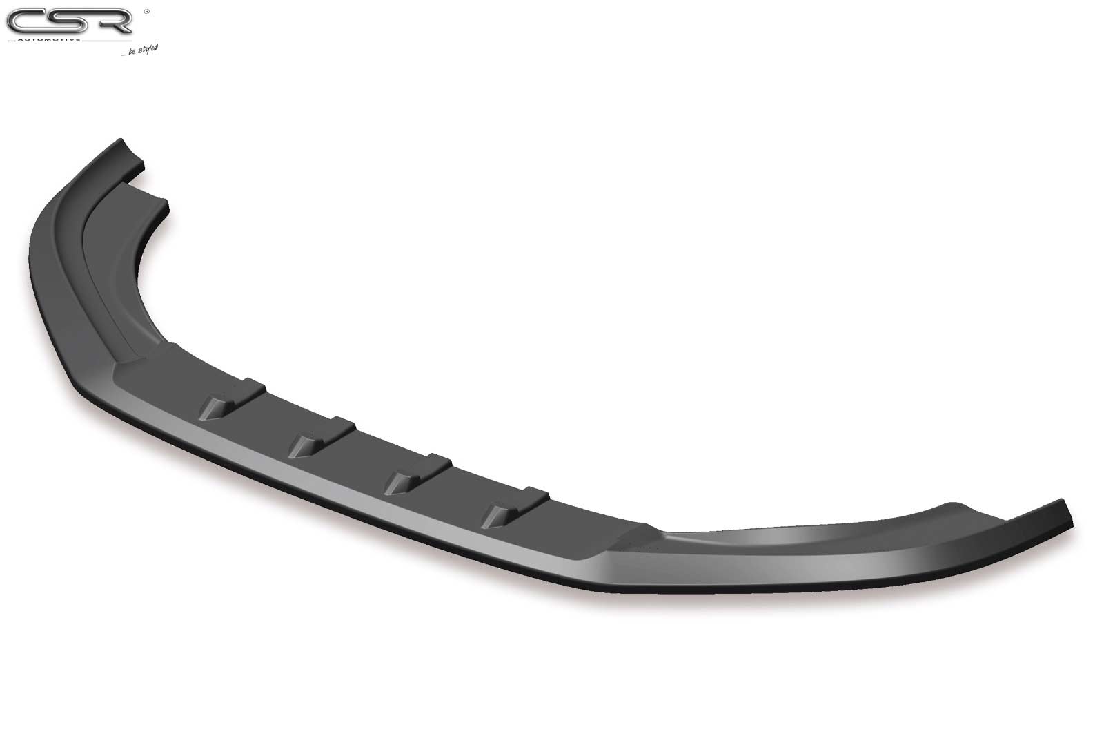 CSR Frontspoiler | Cup-Spoilerlippe mit ABE für VW Golf 6 R CSL002-C Carbon Look Hochglanz (keine Lackierung erforderlich)