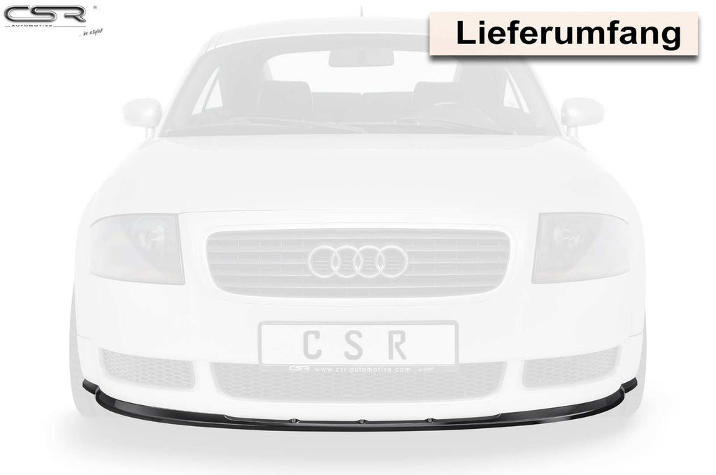 CSR Frontspoiler | Cup-Spoilerlippe mit ABE für Audi TT 8N CSL011