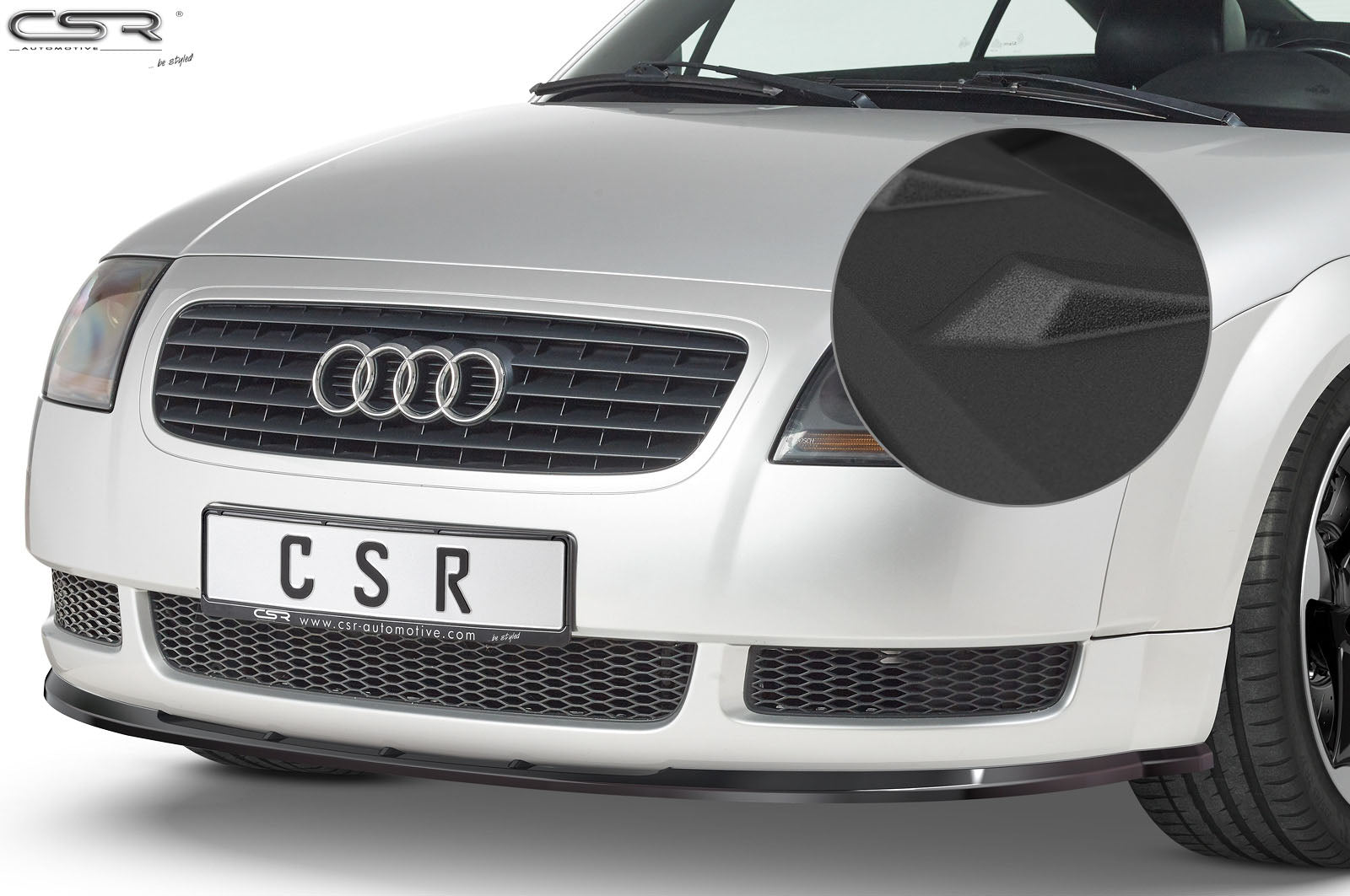 CSR Frontspoiler | Cup-Spoilerlippe mit ABE für Audi TT 8N CSL011